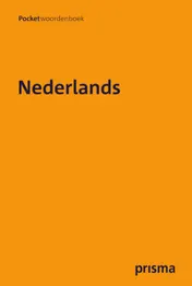 Omslag van Prisma pocketwoordenboek Nederlands
