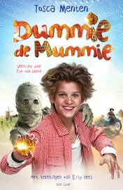 Omslag van Dummie de mummie en de gouden scarabee