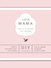 Omslag van Lieve mama