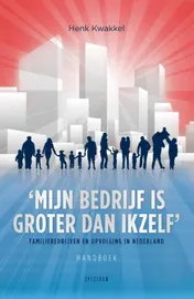 Omslag van Mijn bedrijf is groter dan ikzelf