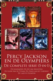 Omslag van Percy Jackson en de Olympiërs – De complete serie (5-in-1)