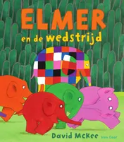 Omslag van Elmer en de wedstrijd
