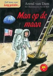 Omslag van De man op de maan