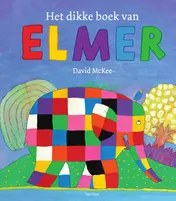 Omslag van Het dikke boek van Elmer