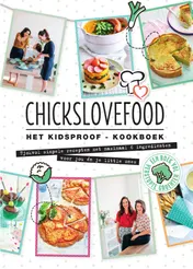 Omslag van Chickslovefood Het kidsproof-kookboek