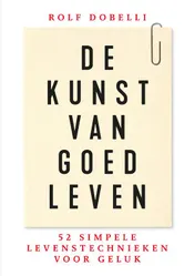 Omslag van De kunst van goed leven