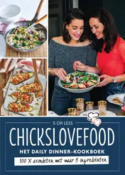 Omslag van Chickslovefood - Het daily dinner-kookboek