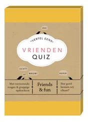 Omslag van Vrienden Quiz