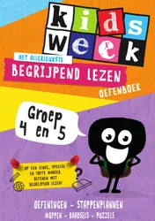 Omslag van Het allerleukste begrijpend lezen oefenboek Groep 4 en 5