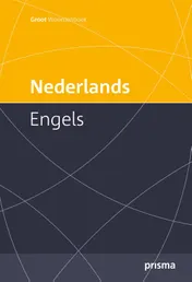 Omslag van Prisma groot woordenboek Nederlands-Engels