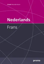 Omslag van Prisma groot woordenboek Nederlands-Frans