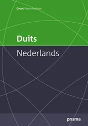 Omslag van Prisma groot woordenboek Duits-Nederlands