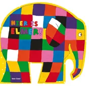 Omslag van Hier is Elmer!