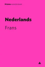 Omslag van Prisma woordenboek Nederlands-Frans