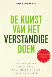 Omslag van De kunst van het verstandige doen