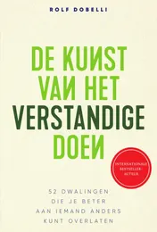 Omslag van De kunst van het verstandige doen