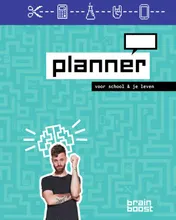 Omslag van BrainBoost planner