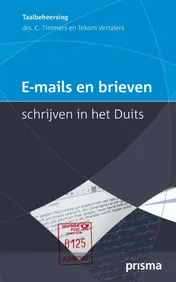 Omslag van E-mails en brieven schrijven in het Duits