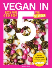 Omslag van Vegan in 5
