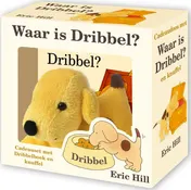 Omslag van Cadeauset met Waar is Dribbel en knuffel
