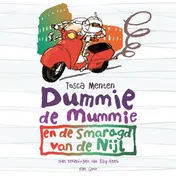 Omslag van Dummie de mummie en de smaragd van de Nijl