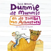 Omslag van Dummie de mummie en de tombe van Achnetoet