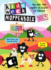 Omslag van Kidsweek moppenboek deel 9 - kleuren