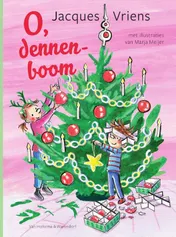 Omslag van O, dennenboom