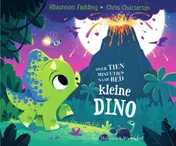 Omslag van Over tien minuutjes naar bed kleine dino