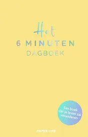 Omslag van Het 6 minuten dagboek