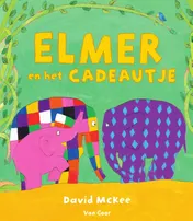 Omslag van Elmer en het cadeautje
