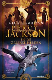 Omslag van Percy Jackson en de Griekse helden