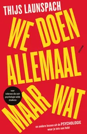 Omslag van We doen allemaal maar wat