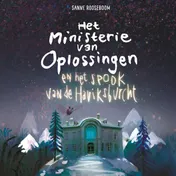 Omslag van Het Ministerie van Oplossingen en het spook van de Haviksburcht