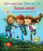 Omslag van Lees mee met Koen en Lot - Samen sterk!