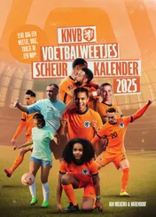 Omslag van De KNVB voetbalweetjes-scheurkalender 2025