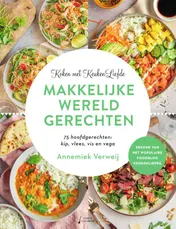 Omslag van Koken met KeukenLiefde Makkelijke Wereldgerechten
