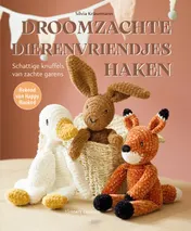 Omslag van Droomzachte dierenvriendjes haken