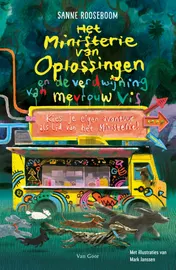 Omslag van Ministerie van Oplossingen en de verdwijning van mevrouw Vis