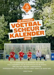 Omslag van De officiële voetbal scheurkalender 2026