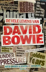 Omslag van De vele levens van David Bowie
