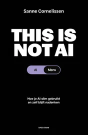 Omslag van This is not AI