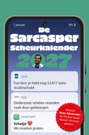 Omslag van De Sarcasper Scheurkalender 2027