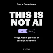Omslag van This is not AI