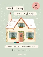Omslag van Het cozy puzzelboek voor warme winterdagen