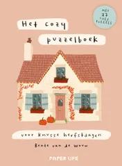 Omslag van Het cozy puzzelboek voor knusse herfstdagen