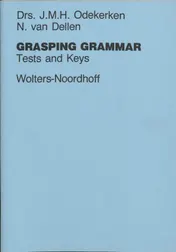Omslag van Grasping grammar