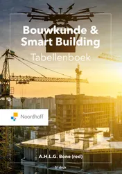 Omslag van Bouwkunde & Smart Building Tabellenboek
