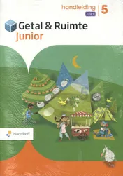 Omslag van Getal & Ruimte Junior groep 5 handleiding release 2 set