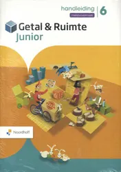 Omslag van Getal & Ruimte Junior groep 6 handleiding release 2 set